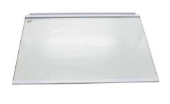 Полка стеклянная с обрамлением над овощным ящиком холодильника Атлант