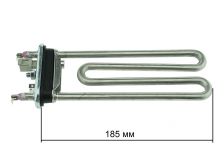 ТЭН (нагреватель) L=185 мм, 1750W, прямой с датчиком стиральной машины Electrolux, Zanussi